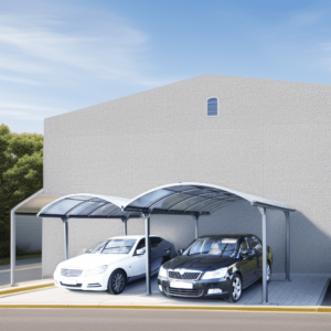 Carport aluminium 2 voitures