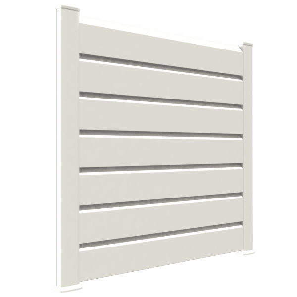 Clôture persienne CLOSEA PVC blanc – Image 3