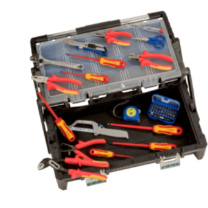 Bahco 9023PT565TS1 - Boite outils plastique set électricien