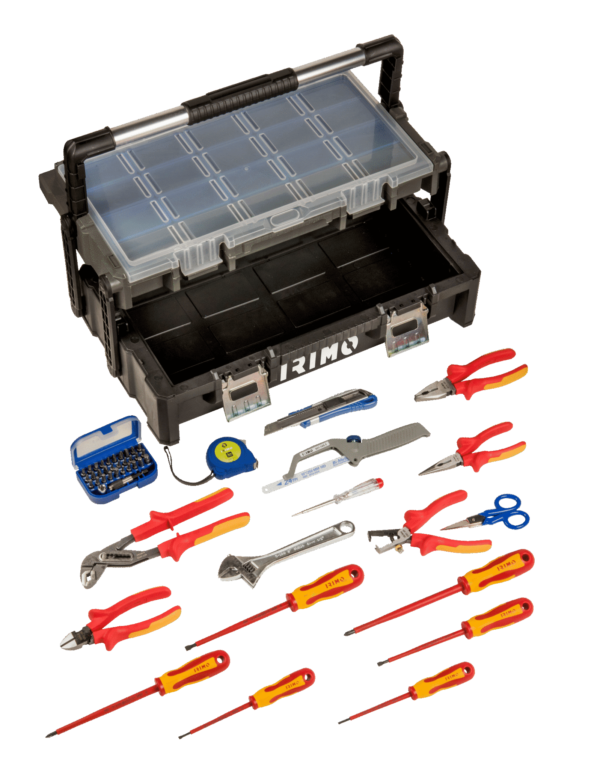 Bahco 9023PT565TS1 - Boite outils plastique set électricien