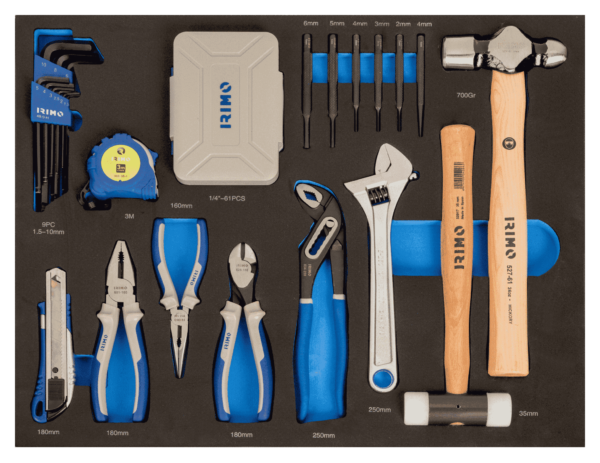 Bahco 9066K6FF100 - Servante 6 tiroirs 206 outils
