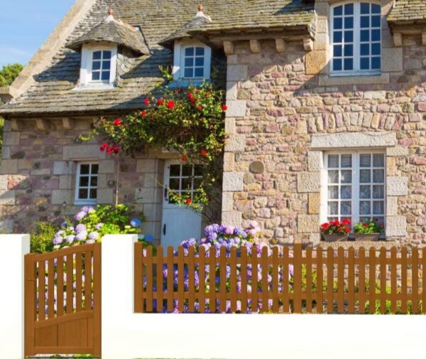 Clôture aluminium ajourée verticale Chastang