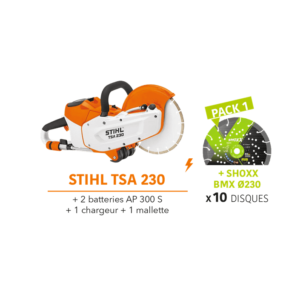 Découpeuse électrique TSA230 Stihl + 10 DISQUES