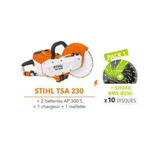 Découpeuse électrique TSA230 Stihl + 10 DISQUES