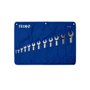 Irimo 10-12-W - Jeu clés à fourche double 12pcs pochette
