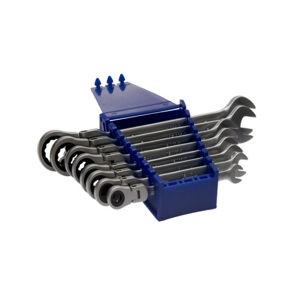 Jeu de 8 clés à cliquet amovible Irimo