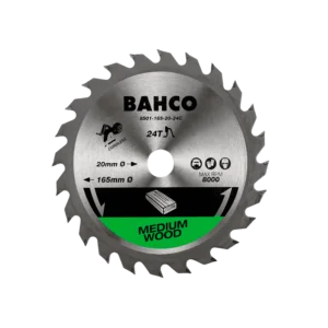 Lame de scie circulaire pour la découpe du bois avec outils sans fil Bahco