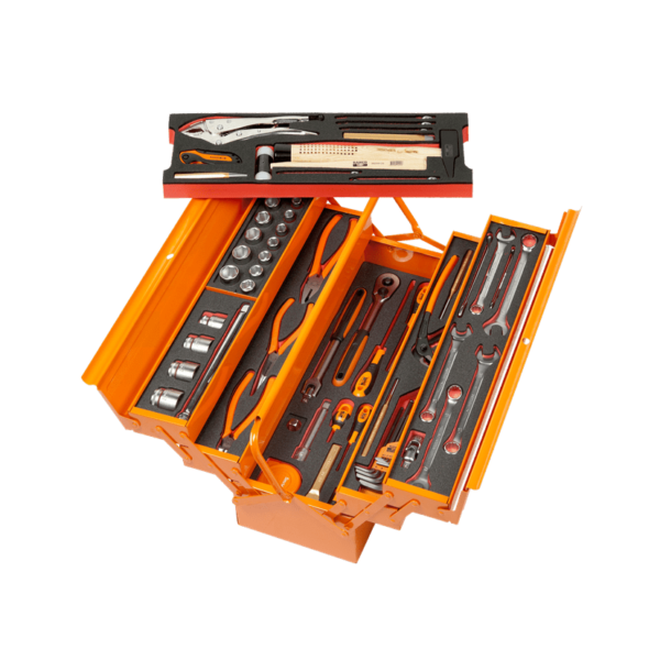 Boite à outils avec 69 outils dans la mousse - 3149-ORFF1 - Bahco