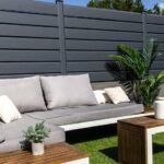 Clôture PLAXE gris anthracite