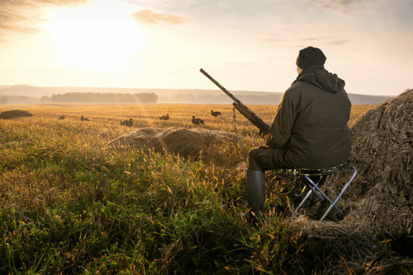 NATES coussin chauffant à la chasse