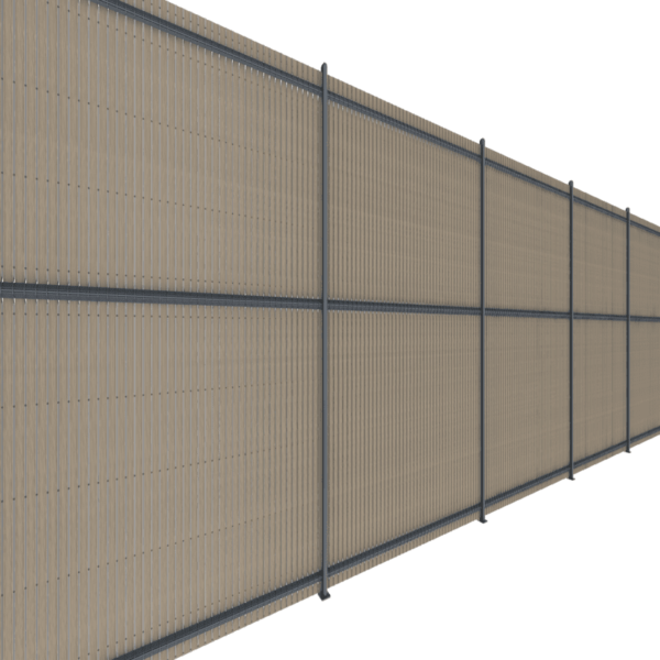 Kit occultation grillage rigide composite