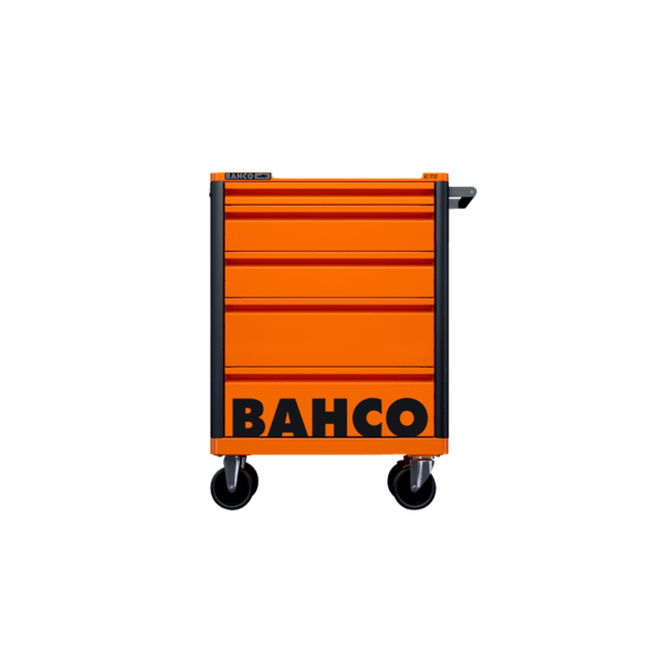 Servante 5 tiroirs orange - 1472K5 - Bahco