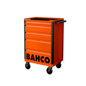 Servante 5 tiroirs orange - 1472K5 - Bahco