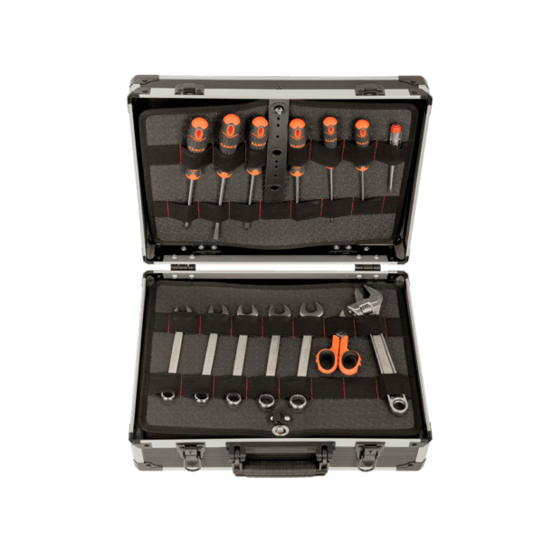 Valise aluminium complète 145 outils - 4750ALC01FF1 - Bahco