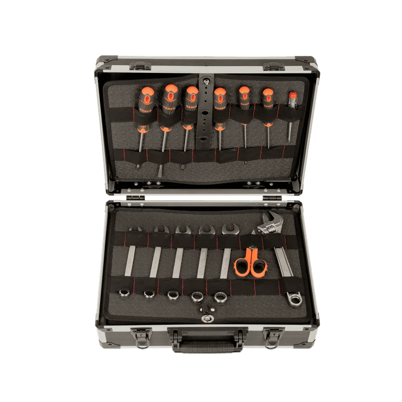 Valise aluminium complète 145 outils - 4750ALC01FF1 - Bahco