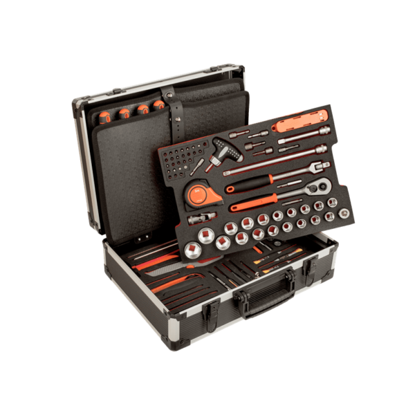 Valise aluminium complète 145 outils - 4750ALC01FF1 - Bahco