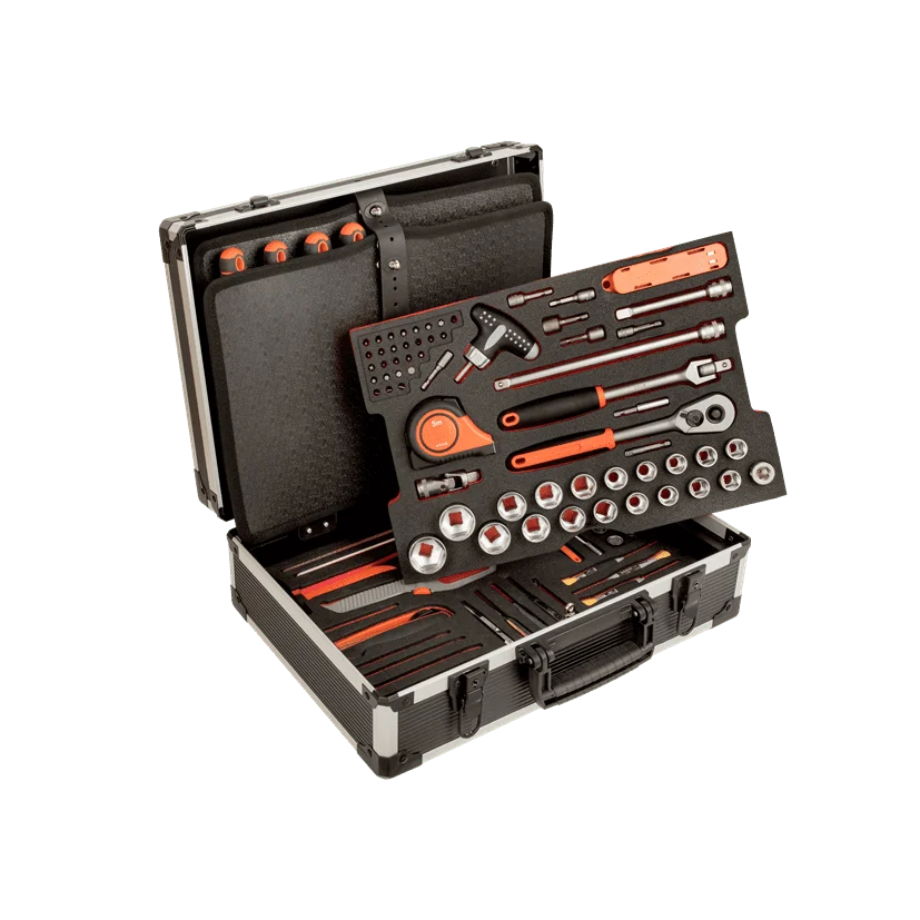 Valise aluminium complète 145 outils - 4750ALC01FF1 - Bahco