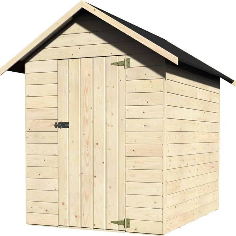 Abri de jardin 2m2 avec plancher - Ambeal 12 mm - DECOR ET JARDIN 1 Abri de jardin 2m2 - Ambeal - DECOR ET JARDIN - 42410P000