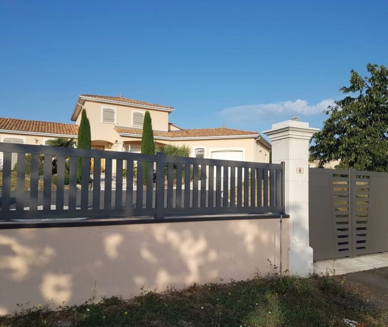 Clôture aluminium, notre guide indispensable en 8 étapes pour tout savoir ! 2 Cloture aluminium ajouree Valette