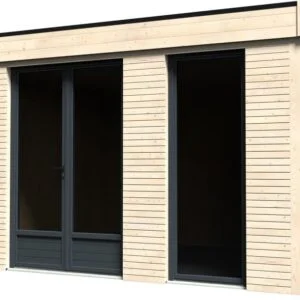Studio de jardin 10m2 40910S900 Décor Home Fenêtre fermée