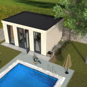 Studio de jardin 15M2 Décor Home vue du dessus