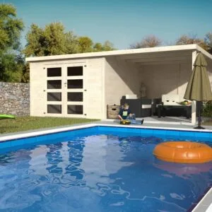 abri de jardin 18m2 - Delices - 17,8 m2 - DECOR ET JARDIN - 62255S907