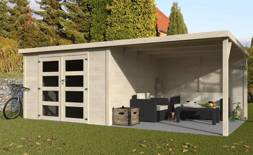 abri de jardin 18m2 - Delices - 17,8 m2 - DECOR ET JARDIN - 62255S907