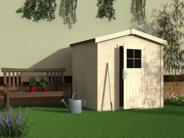 Abri de jardin 5m2 bois - Tison 19 mm - DECOR ET JARDIN 3 Abri de jardin 5m2 bois - Tison - DECOR ET JARDIN - 53113S000