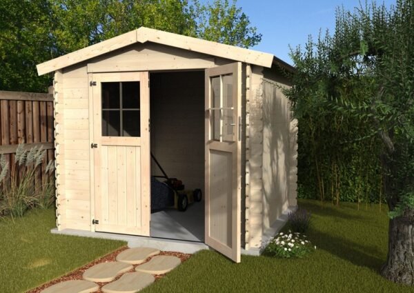 Abri de jardin 6 m2 - Flandre 28 mm - DECOR ET JARDIN 3 abri de jardin 6 m2 - Flandre - DECOR ET JARDIN - 62177S043