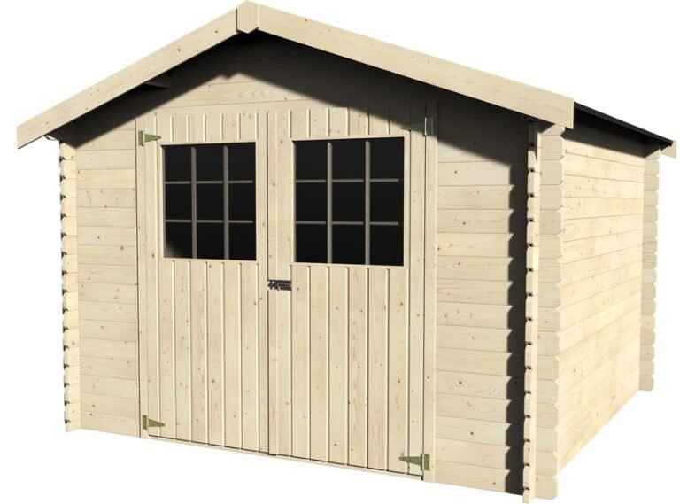 abri de jardin 9m2 - Flodovrak plancher - DECOR ET JARDIN - 63457S000 (2)