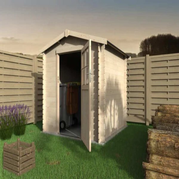 Petit abri de jardin en bois - Haya 19 mm - 3.42 m2 - DECOR ET JARDIN 3 petit abri de jardin en bois Haya