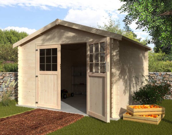abri de jardin en bois 10m2 - Flovene - DECOR ET JARDIN - 62380S829
