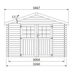 abri de jardin en bois 10m2 - Flovene - DECOR ET JARDIN - 62380S829