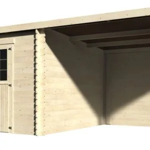 carport avec abri de jardin - Eden - 18.02 m2 - DECOR ET JARDIN - 62243S891