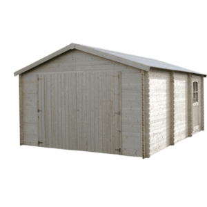 Garage en bois 20 m2 71702S017 Garodeal Decor et Jardin