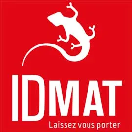 Chaine d'arrimage avec tendeur à cliquet BLOKMI modèle A Ø10mm Lg 3.50m - T.M.U 60 (kN) - IDMAT 2 Logo IDMAT