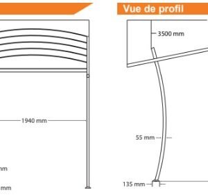 Dimensions pergola Sydney