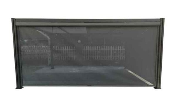 Store brise-vue frontal 5 M pour pergolas Austin et Charlotte - BV500