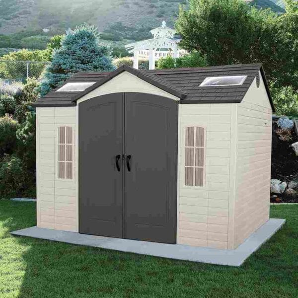 Maison de jardin 7 m2 en résine PEHD - Lifetime #60005