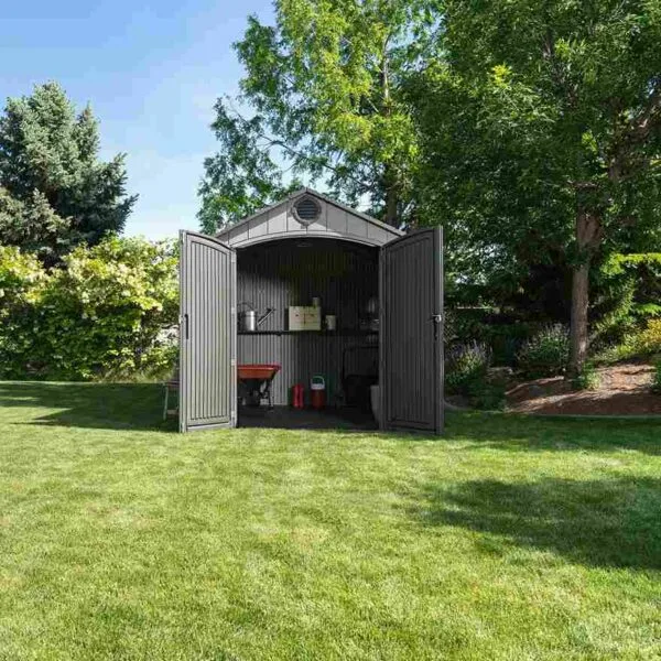 Abri de jardin 7 m2 en résine PEHD - Lifetime #60356 3 60356 47 8 11zon