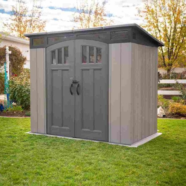 Abri de jardin 4 m2 en résine PEHD - Lifetime #60387U – Image 3