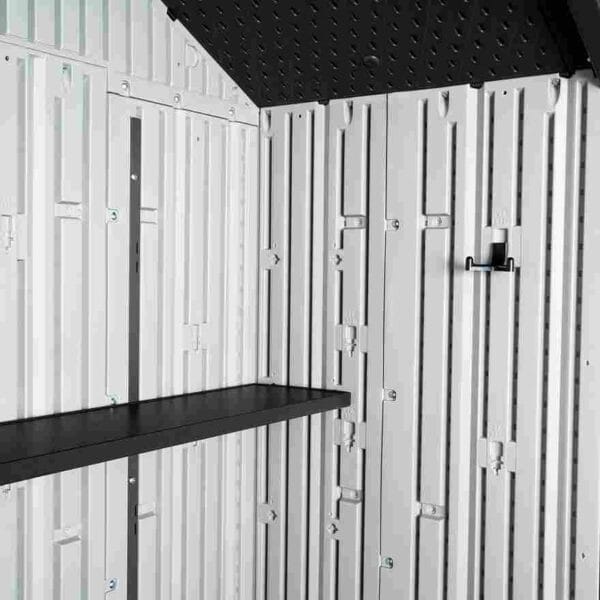 Abri aspect maison 11 m2 en résine PEHD - Lifetime #60406 – Image 8