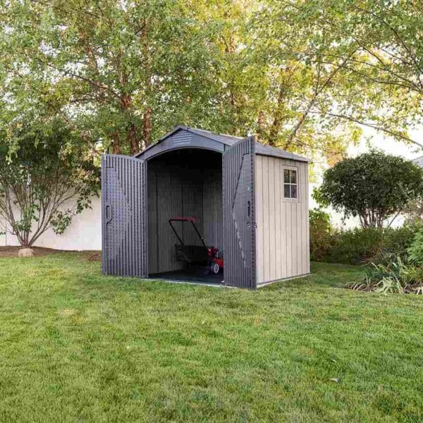 Abri de jardin en résine 4.5 m2 PEHD - Lifetime #60363 – Image 6
