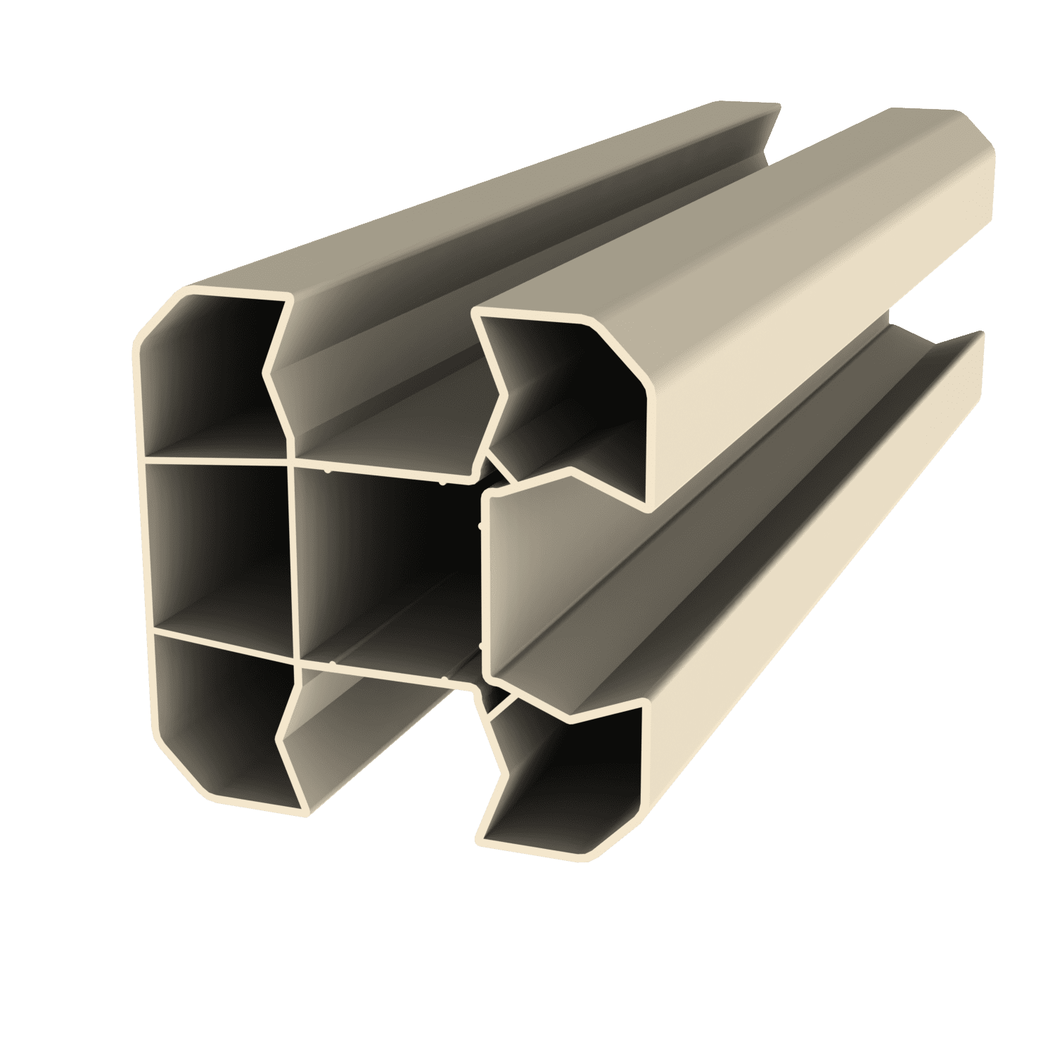 Poteau d'angle en option