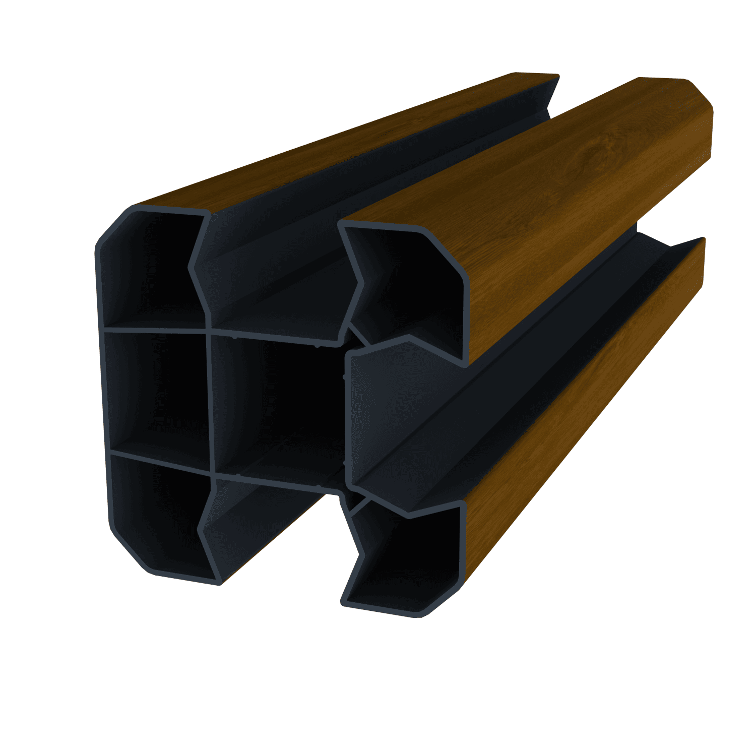 Poteau d'angle en option