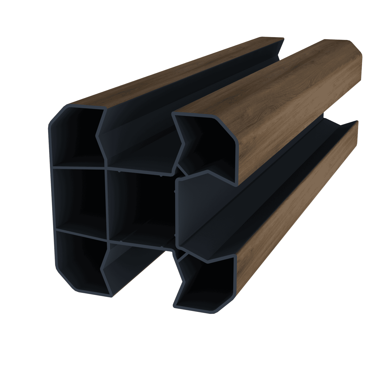 Poteau d'angle en option