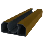 Poteau d'applique en option (à utiliser si vous souhaitez vous fixer dans un mur ou un pilier existant)