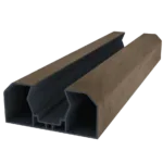 Poteau d'applique en option (à utiliser si vous souhaitez vous fixer dans un mur ou un pilier existant)