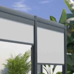 Option : Store pergola brise-vue 2M pour gamme bioclimatique - BV2M - Couleurs du monde