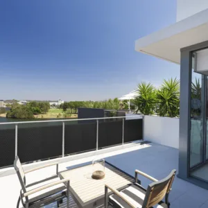 Brise-vue en résine tressée clôture et balcon 0.90x3M - 13 coloris disponibles - Rattan Art RD 03 Gris anthracite